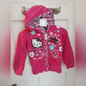 2T Hello Kitty Sanrio Toddler Girls Sweater Hoodie Clothing